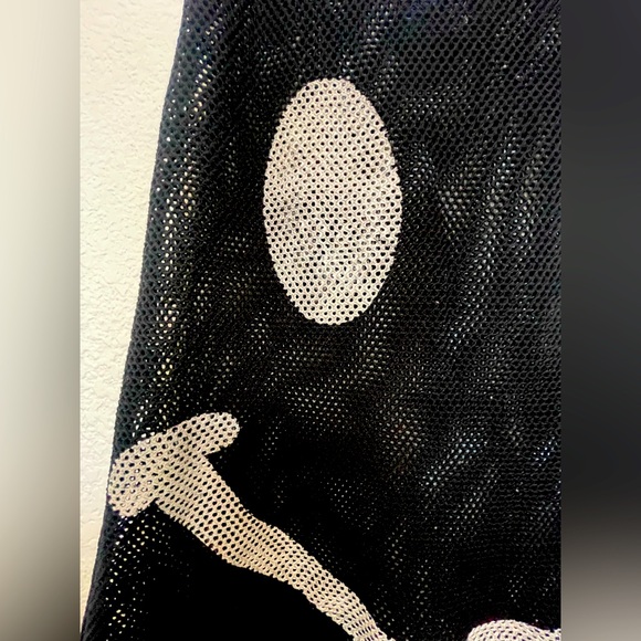 Mesh Smiley Face 😊 tank top by Omighty Sz M - Picture 2 of 3